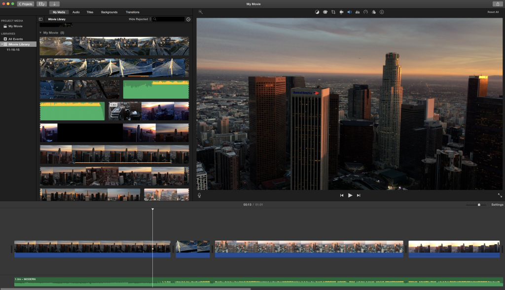 imovie kostenloses videoschnittprogramm